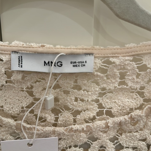 Mango crochet, long sleeve top/sweater. Small - Picture 2 of 6